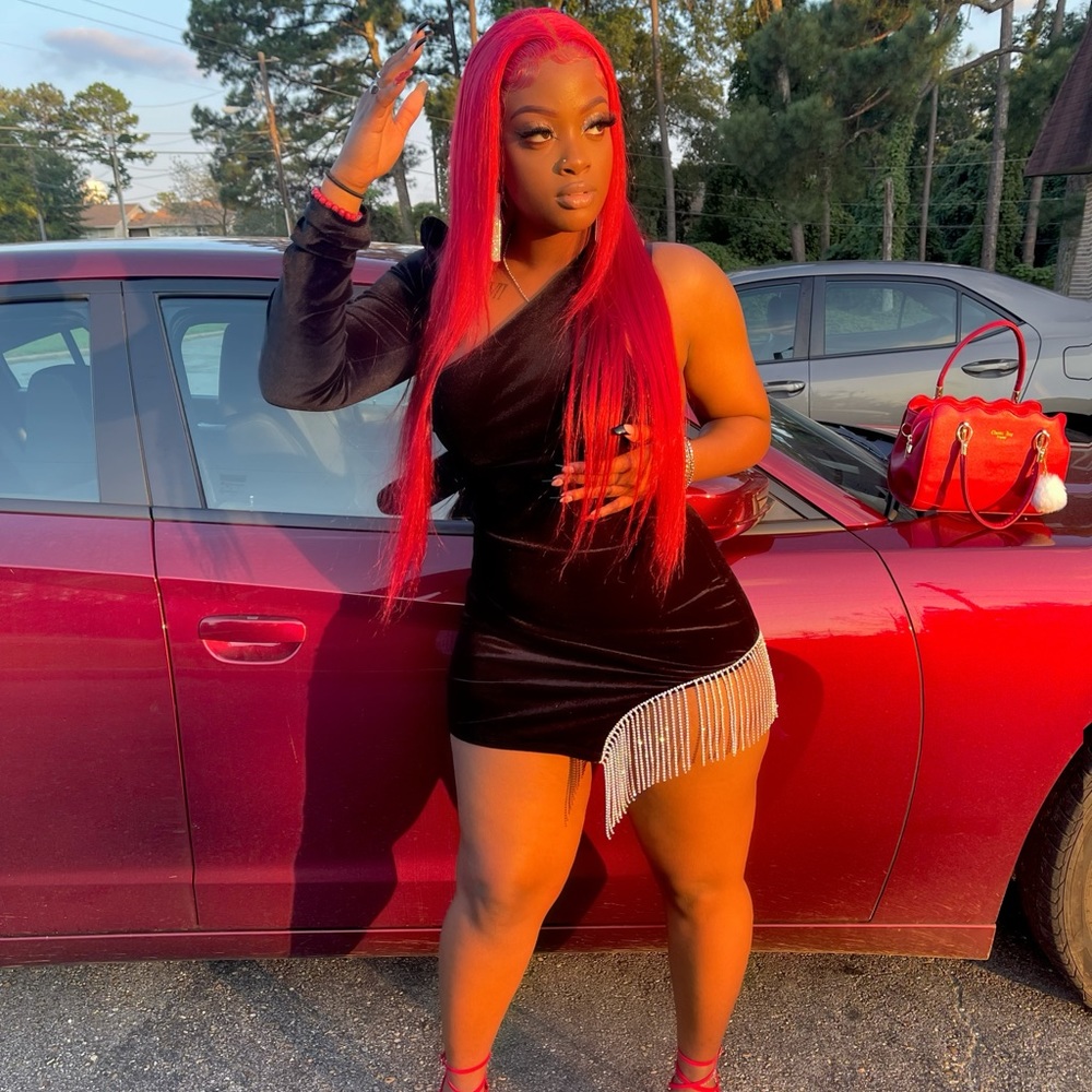 Black birthday dress